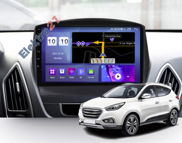 Hyundai IX35 2009-2015 Android autorádio s navigáciou