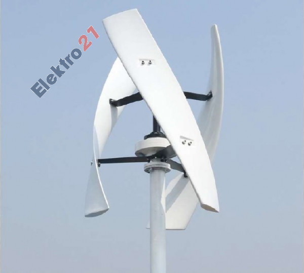 Vertikálna veterná turbína 600W 12/24/48V