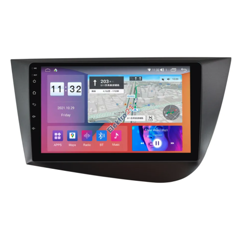Seat Leon (2005-2012) Autorádio Android s GPS navigáciou a WiFi